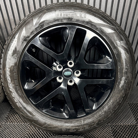 20'' Land Rover Defender Black 5095 Alloy Wheels Tyres Alloys L8BM-CA Genuine