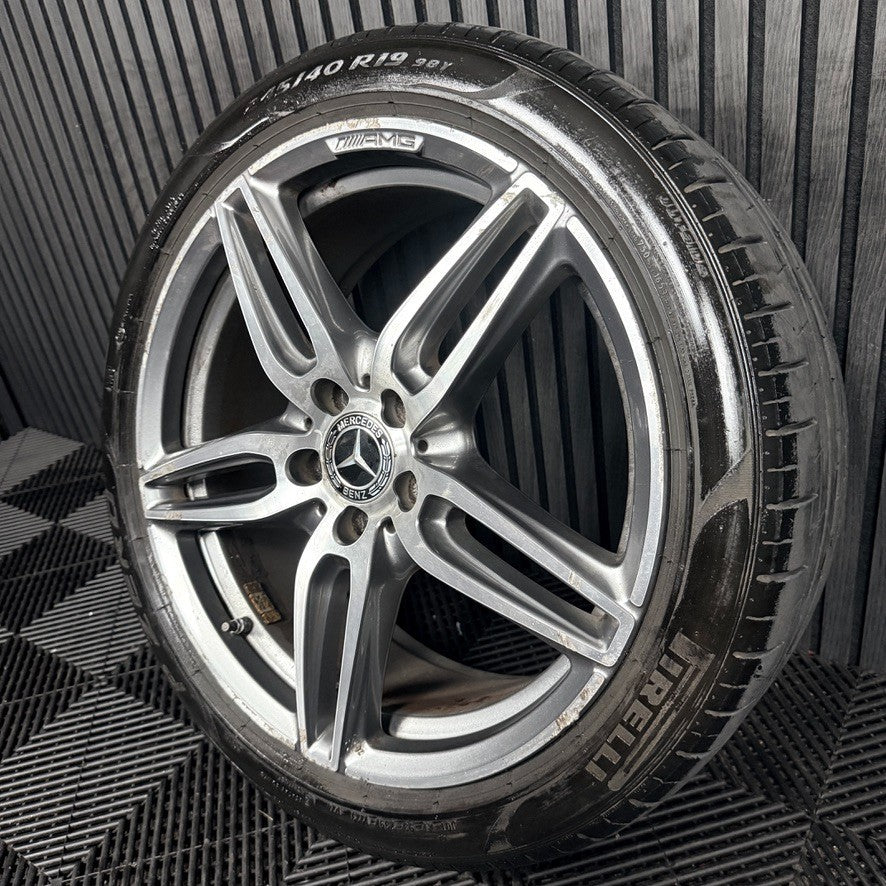 1X 19'' Mercedes AMG E Class Grey Alloy Wheel Front W213 A2134012000 Genuine