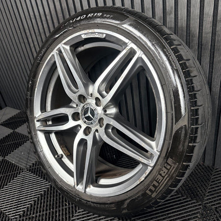1X 19'' Mercedes AMG E Class Grey Alloy Wheel Front W213 A2134012000 Genuine