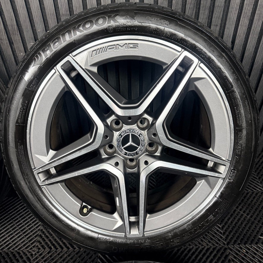 18'' Mercedes Amg A Class Cla B Alloy Wheels Tyres Alloys W177 Genuine