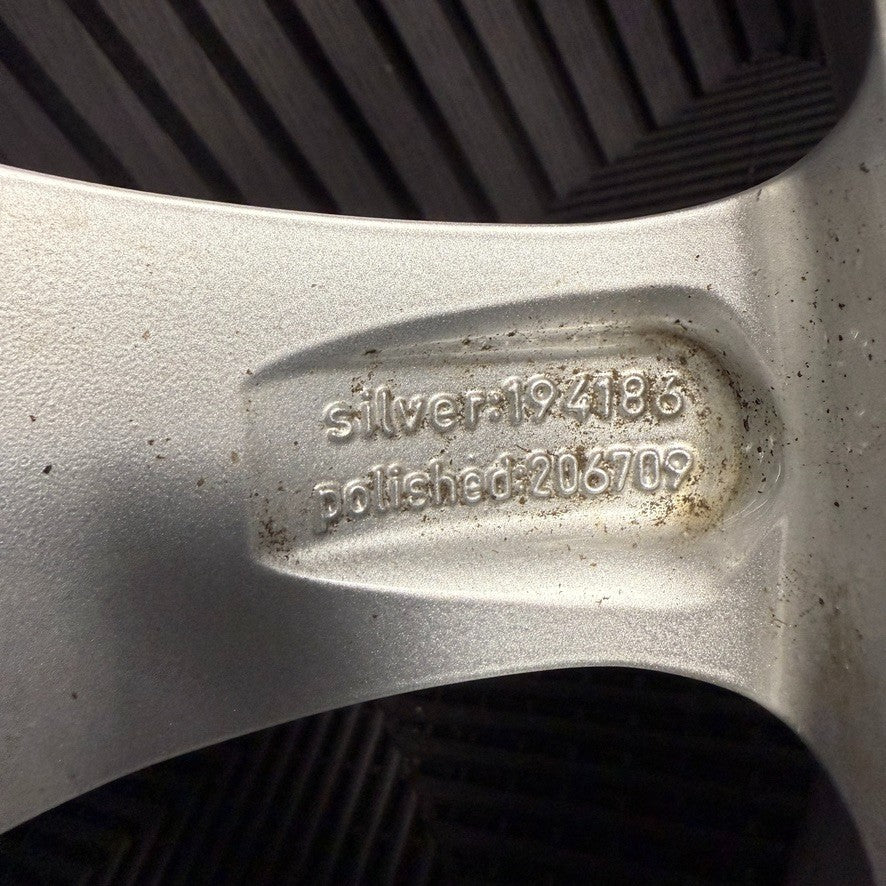 19" 18'' GENUINE FERRARI 612 SCAGLIETTI ALLOY WHEELS TYRES 194187 194186