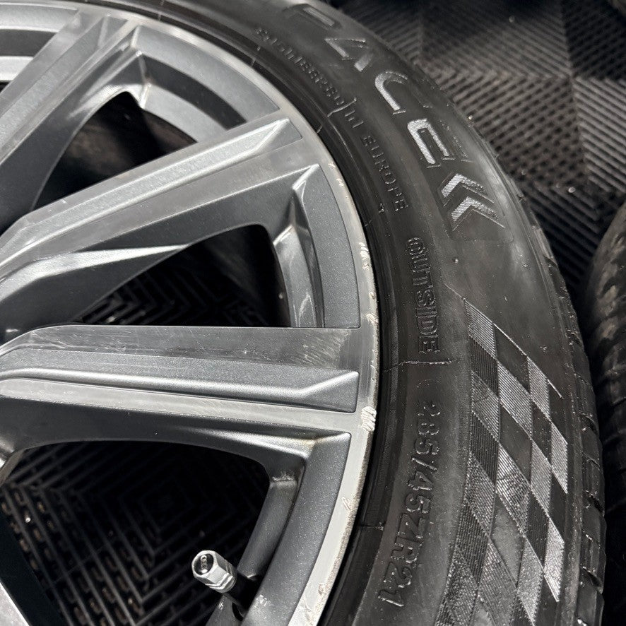 21'' Audi Q8 S Line Multispoke Alloy Wheels Alloys Tyres 4M8601025G Genuine