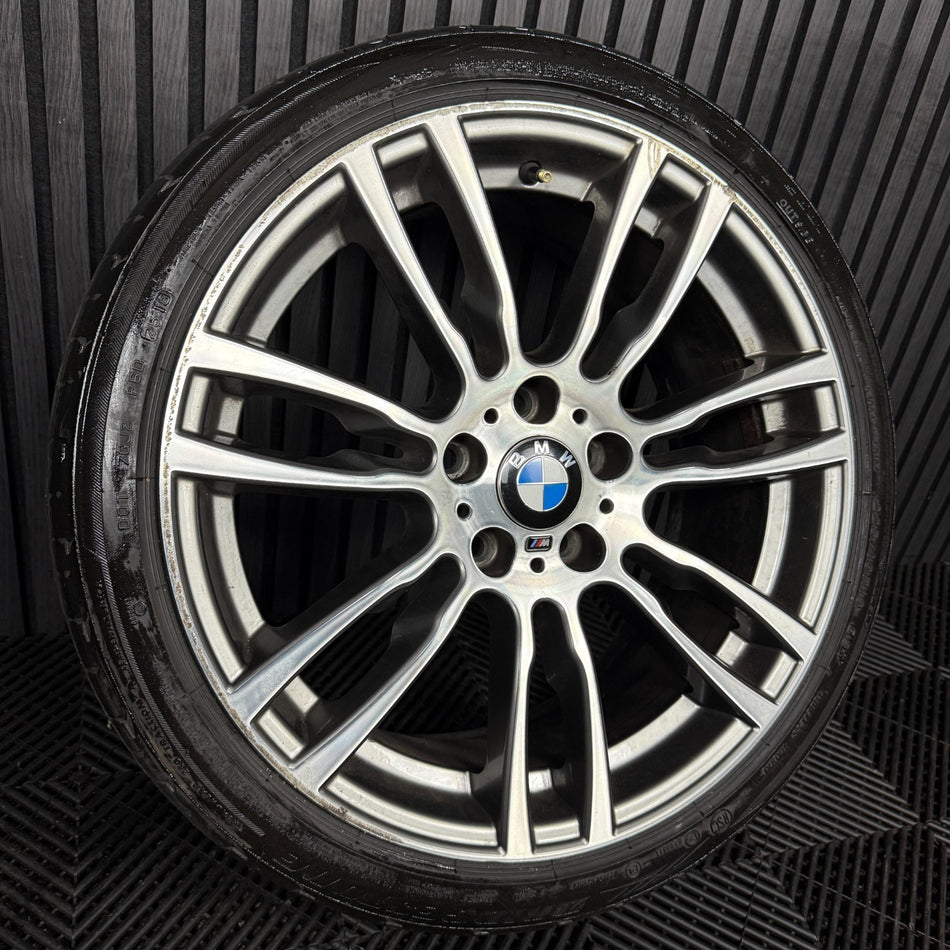 1X 19'' GENUINE BMW 3 SERIES 403 M SPORT 4 F30 ALLOY WHEEL TYRE 7845882 FRONT