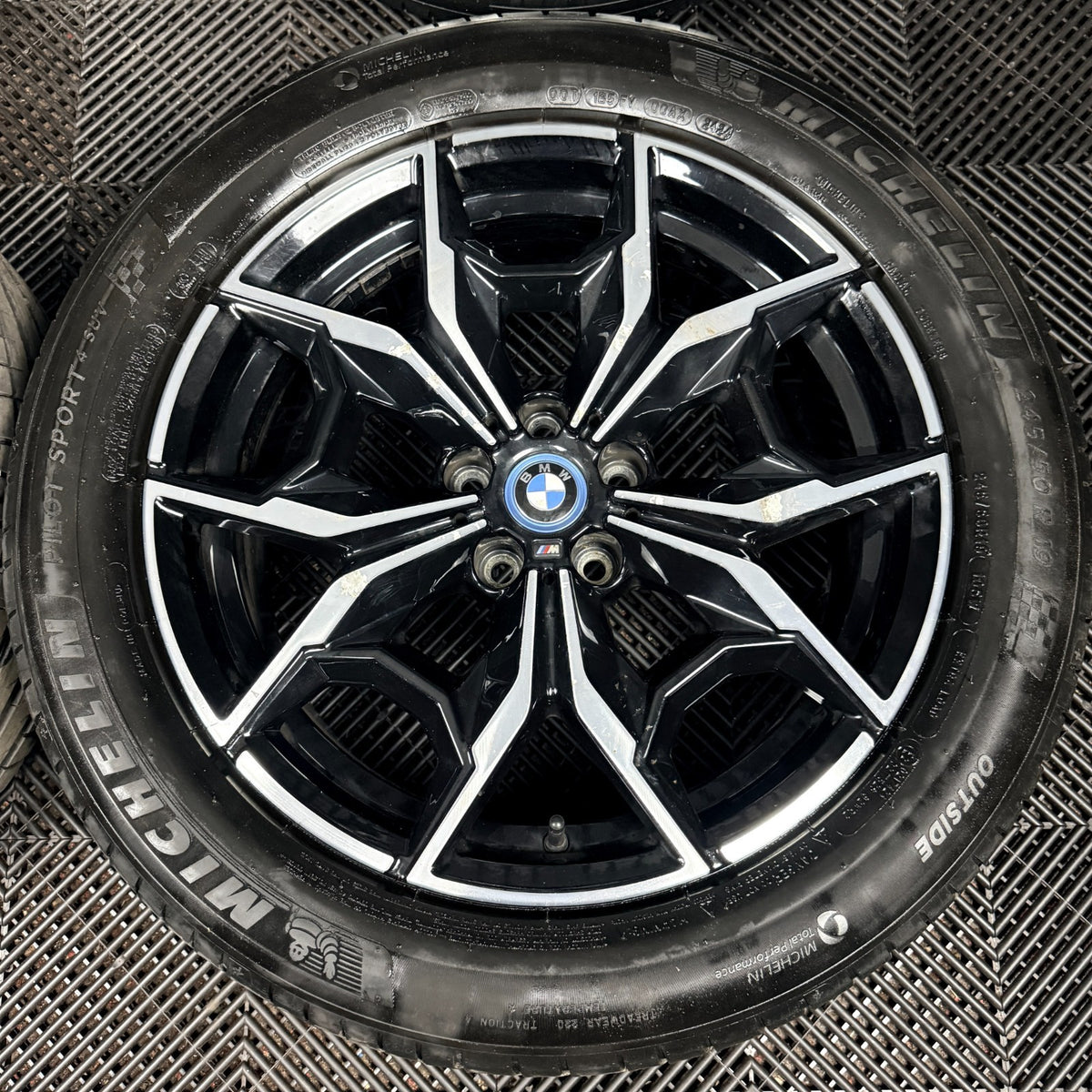 19'' Bmw X3 X4 G01 G02 887 M Sport Alloy Wheels Tyres Alloys 7916263 Genuine