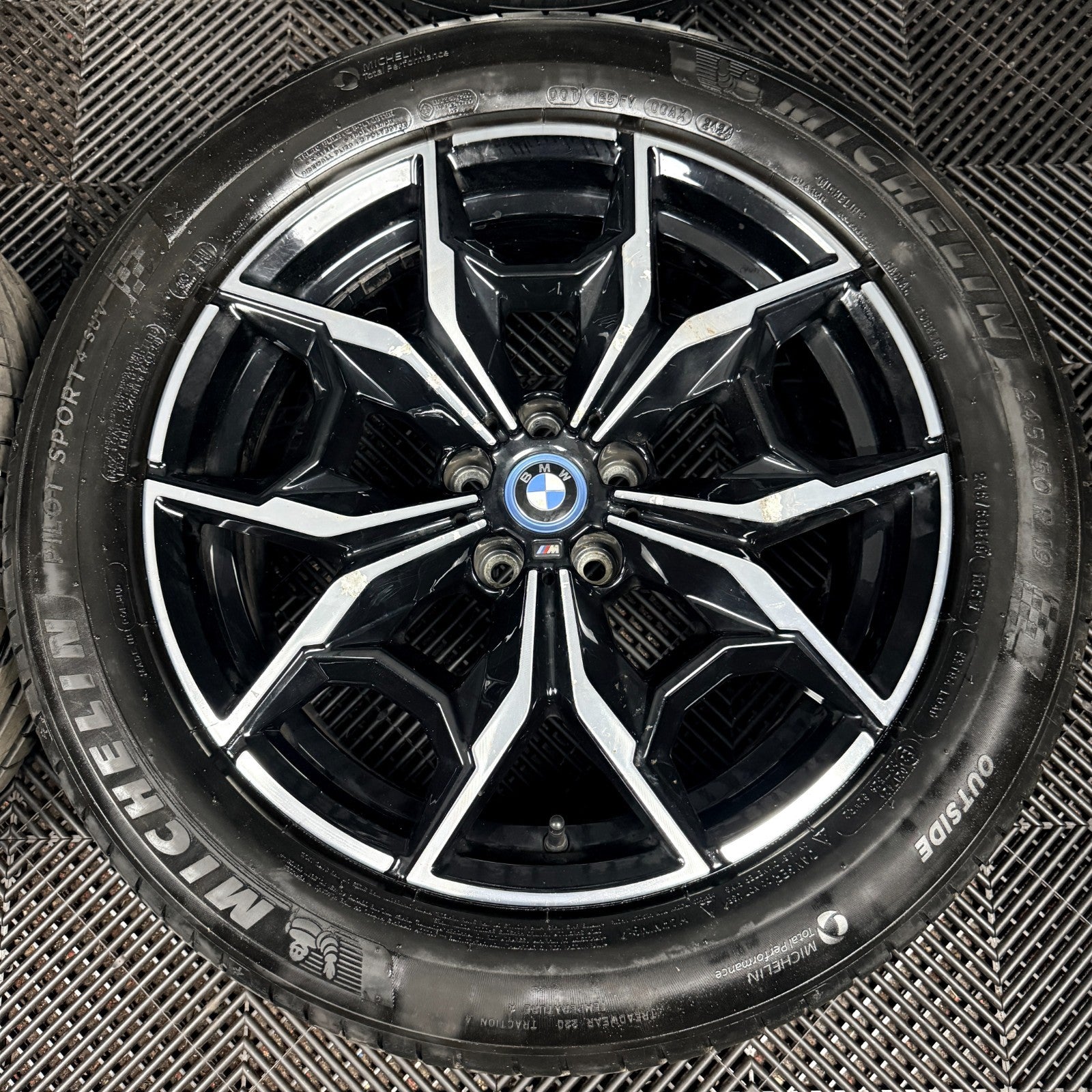 19'' Bmw X3 X4 G01 G02 887 M Sport Alloy Wheels Tyres Alloys 7916263 Genuine