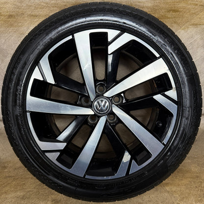 1X 16'' GENUINE VW POLO TORSBY MK6 2G ALLOY WHEEL TYRE GT SINGLE 2G0601025T