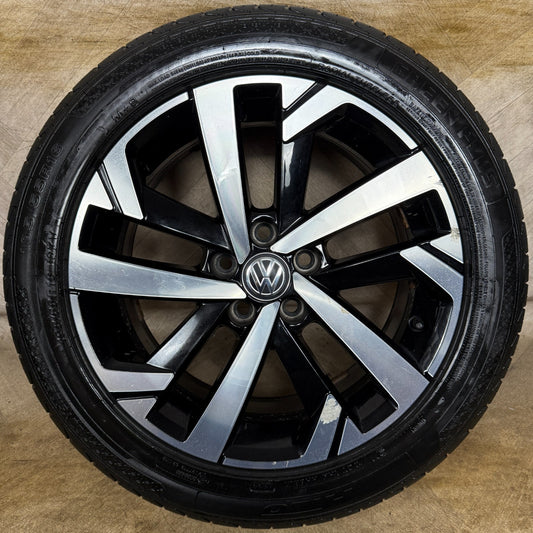 1X 16'' GENUINE VW POLO TORSBY MK6 2G ALLOY WHEEL TYRE GT SINGLE 2G0601025T