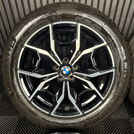19'' GENUINE BMW X3 X4 G01 G02 887 M SPORT ALLOY WHEELS TYRES ALLOYS 7916263