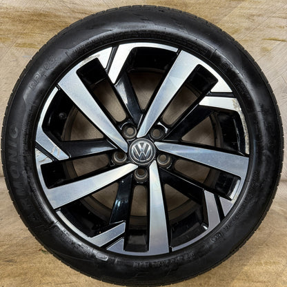 1X 16'' GENUINE VW POLO TORSBY MK6 2G ALLOY WHEEL TYRE GT SINGLE 2G0601025T