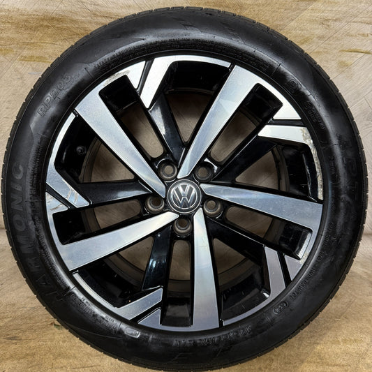 1X 16'' GENUINE VW POLO TORSBY MK6 2G ALLOY WHEEL TYRE GT SINGLE 2G0601025T
