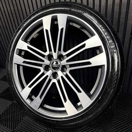 1X 21'' Audi SQ5 Q5 Alloy Wheel Tyre 8.5J ET34 Single Spare 80A601025AC Genuine