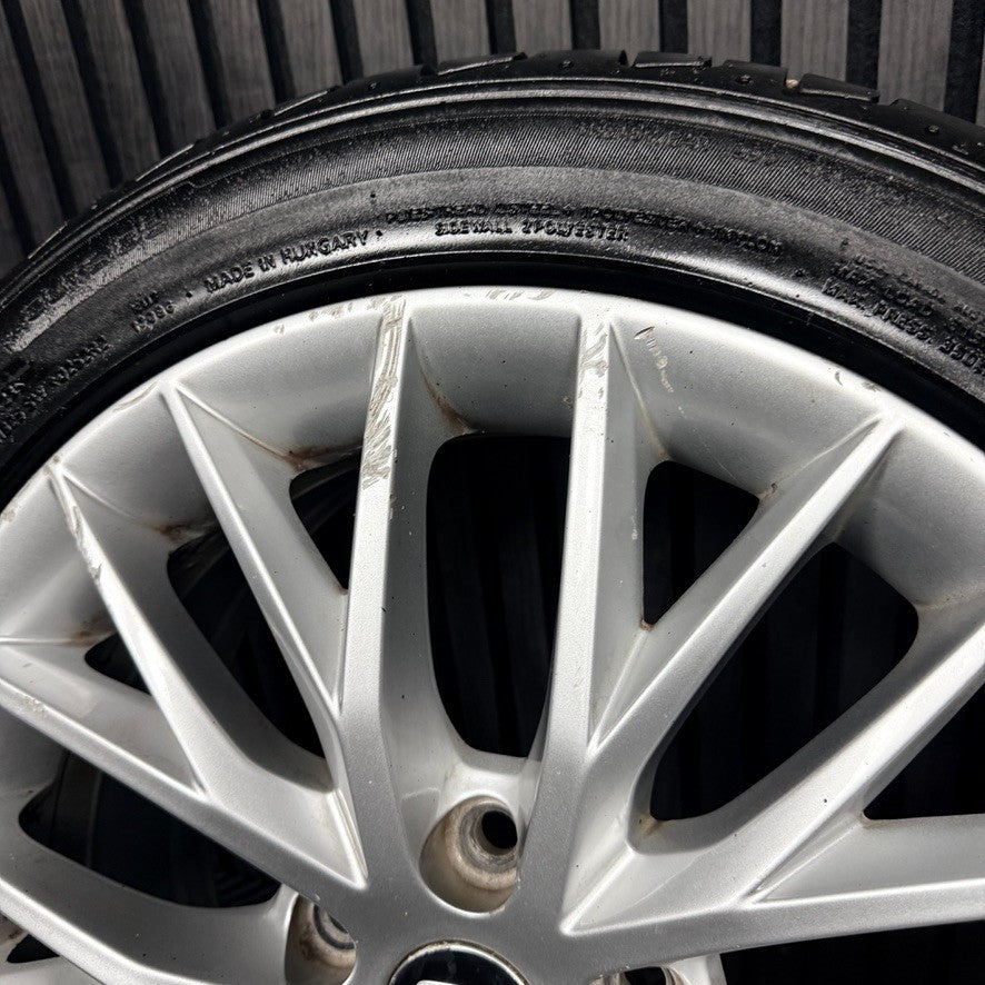 1X 17'' Seat Leon FR MK3 Alloy Wheel Tyre Single Genuine 5F0601025H