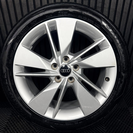 18'' Audi Q2 S Line Alloy Wheels Tyres Alloys 81A601025AL Genuine