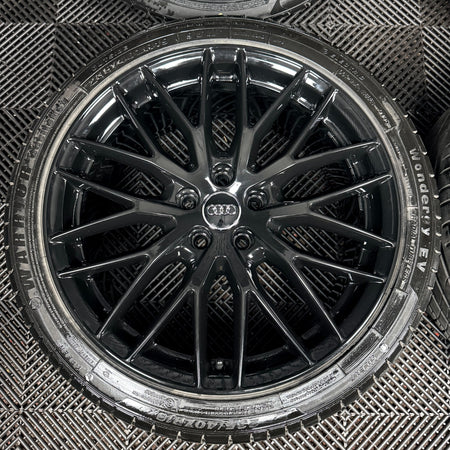 19'' Audi Q2 Black Edition  Alloy Wheels Tyres Alloys 81A601025AB Genuine