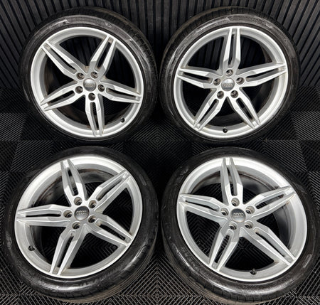 19'' Audi A5 S Line Star Alloy Wheels Alloys Tyres 8W0601025AM Genuine
