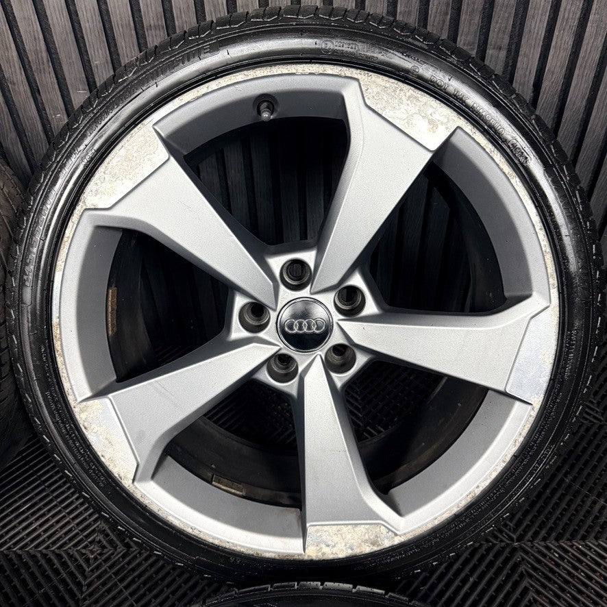 19'' Audi A4 S Line Black Edition B8 B9 Rotor Wheels Alloys 8W0601025CG Genuine