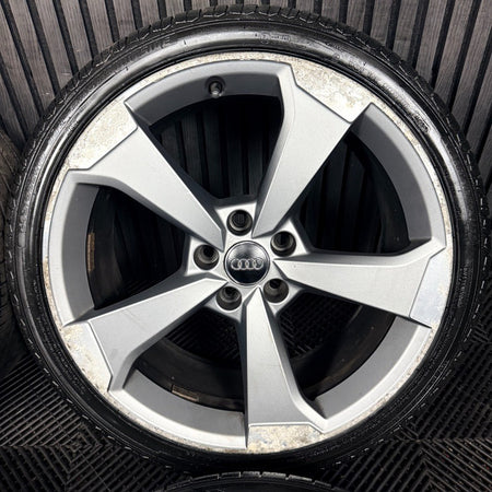 19'' Audi A4 S Line Black Edition B8 B9 Rotor Wheels Alloys 8W0601025CG Genuine