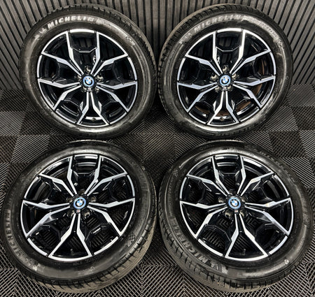 19'' Bmw X3 X4 G01 G02 887 M Sport Alloy Wheels Tyres Alloys 7916263 Genuine