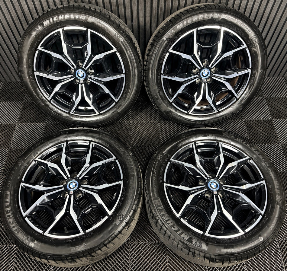 19'' Bmw X3 X4 G01 G02 887 M Sport Alloy Wheels Tyres Alloys 7916263 Genuine