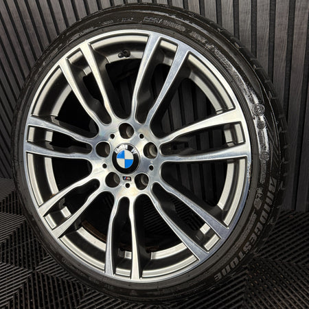 1X 19'' GENUINE BMW 3 SERIES 403 M SPORT 4 F30 ALLOY WHEEL TYRE 7845882 FRONT