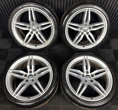 19'' Audi A5 S Line Star Alloy Wheels Alloys Tyres 8W0601025AM Genuine