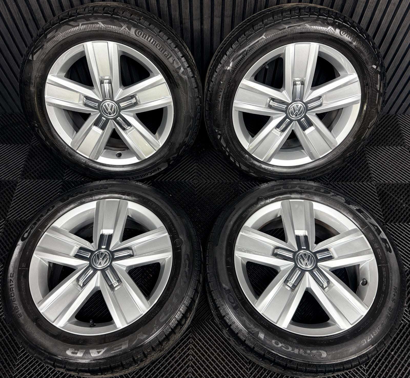 17'' VW Transporter T6 T6.1 T5 Caravelle Davenport Alloy Wheels Tyres Genuine