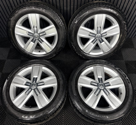 17'' VW Transporter T6 T6.1 T5 Caravelle Davenport Alloy Wheels Tyres Genuine