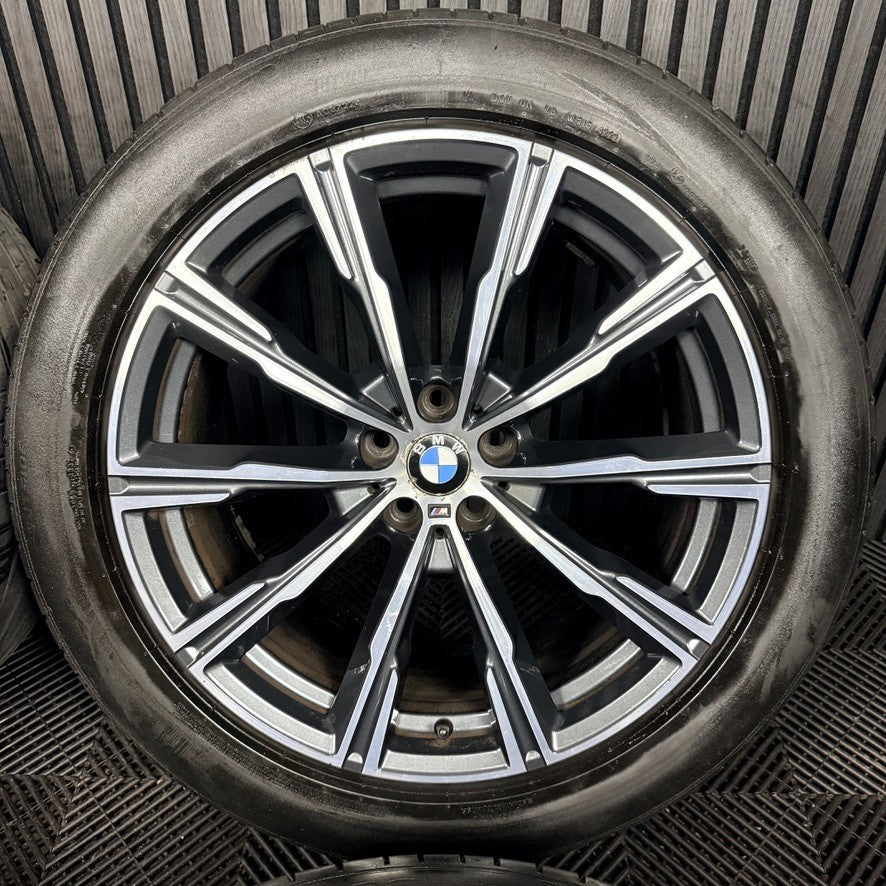 20'' BMW X5 X6 G05 G06 740M Sport Alloy Wheels Alloys Tyres Genuine