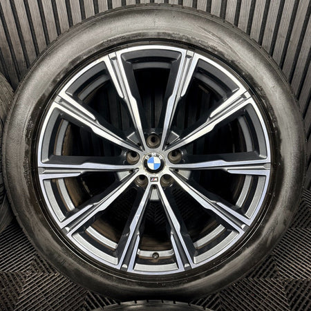 20'' BMW X5 X6 G05 G06 740M Sport Alloy Wheels Alloys Tyres Genuine