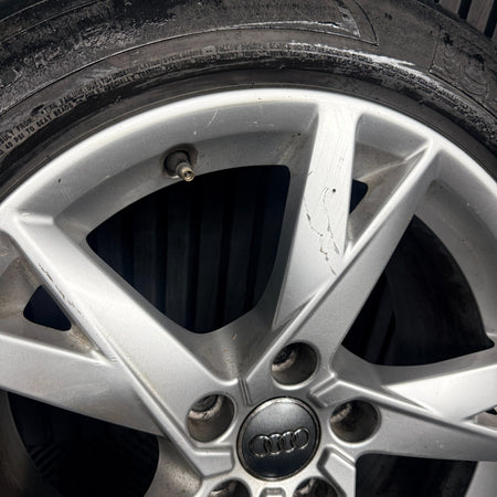 1X 17" Audi A4 Y Spoke B8 B9 Alloy Wheel Tyre Single Spare 8W0601025K Genuine