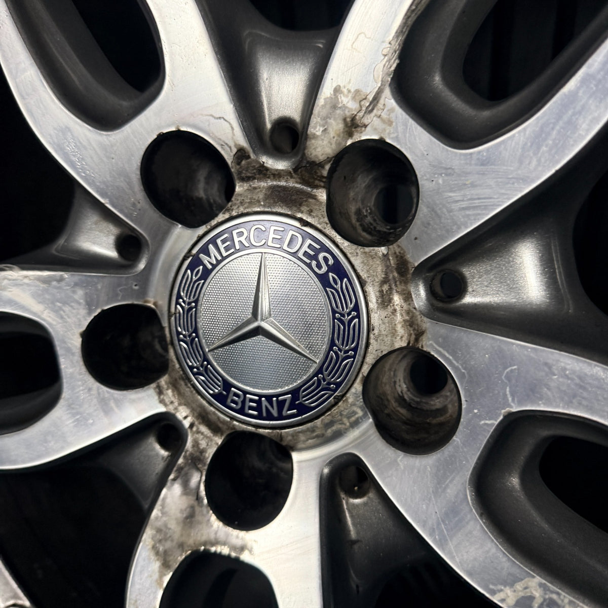 1X 18'' Mercedes AMG A Class CLA Grey W176 Alloy Wheel Tyre A1764010700 Genuine