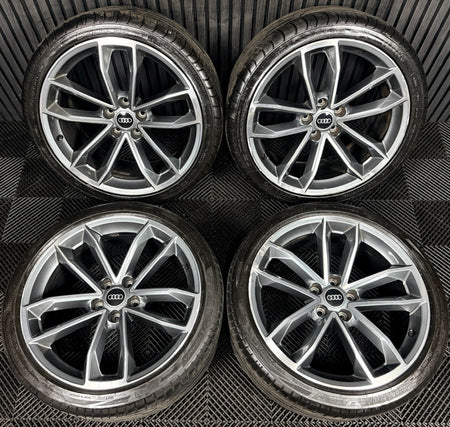 19'' Audi A5 S Line S5 Alloy Wheels Alloys Tyres 8W0601025DF Genuine