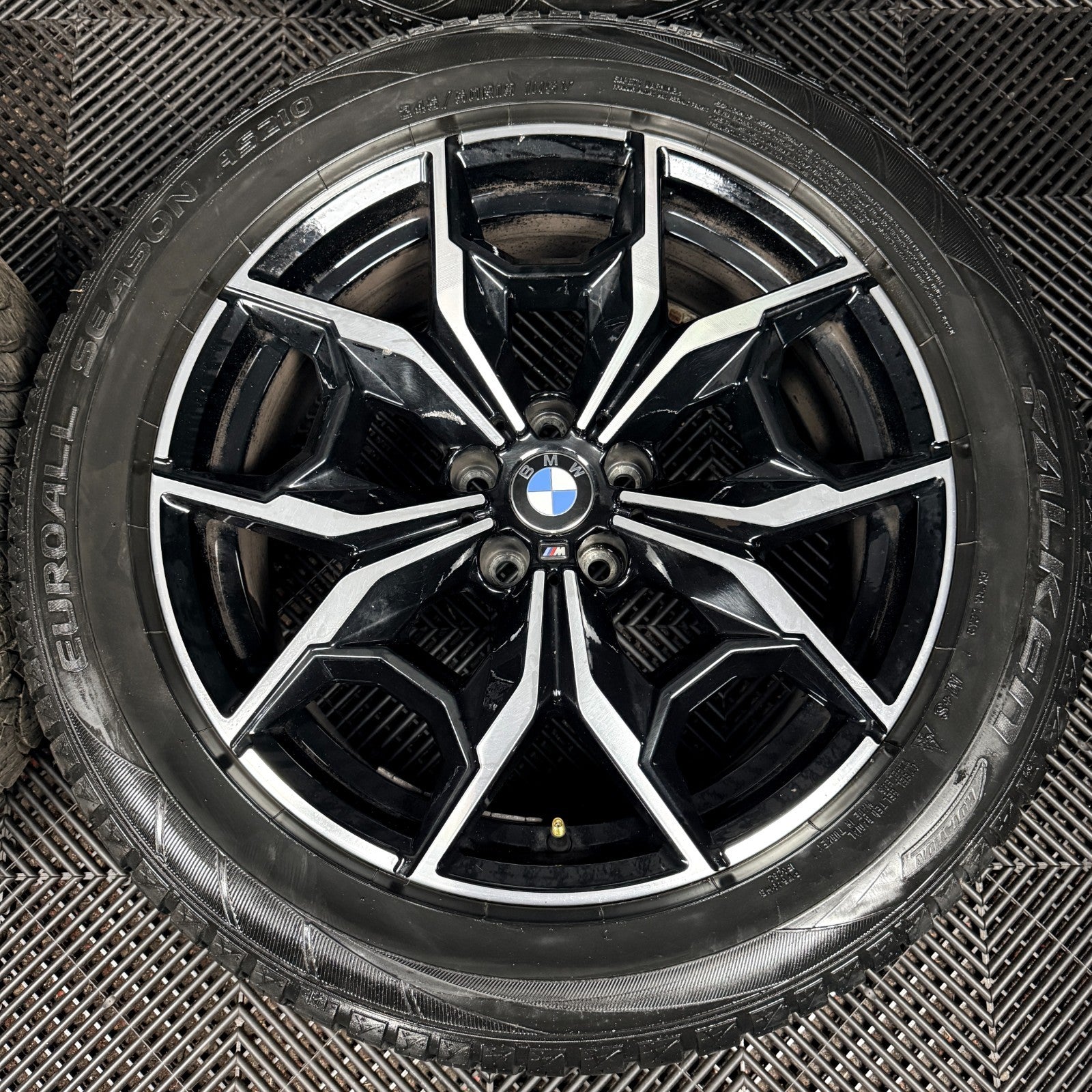 19'' Bmw X3 X4 G01 G02 887 M Sport Alloy Wheels Winter Tyres 7916263 Genuine