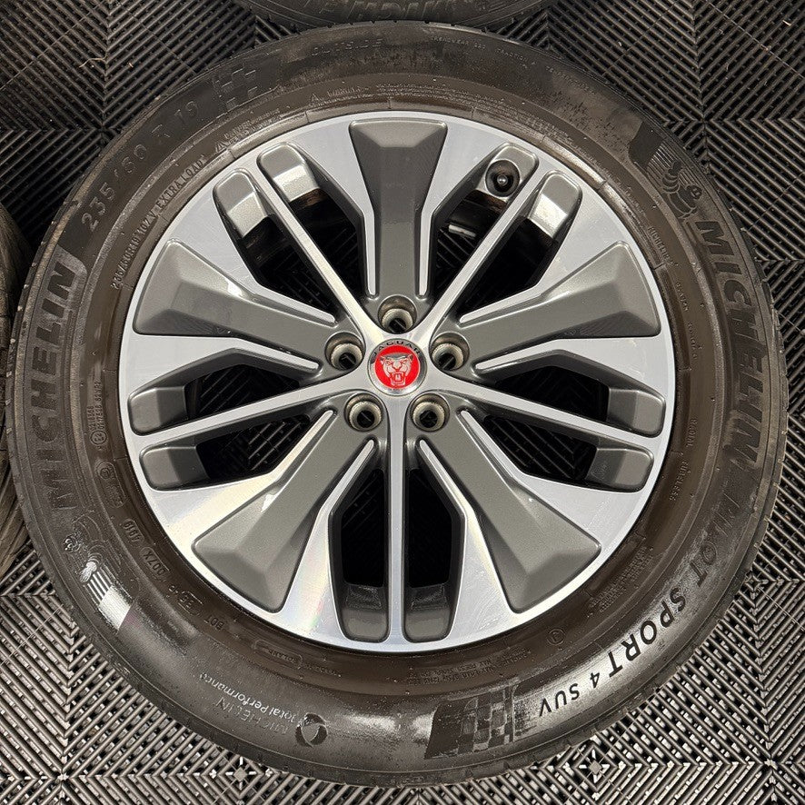 19'' GENUINE JAGUAR I PACE I-PACE 5055 ATOM ALLOY WHEELS TYRES M9D3-1007-BA