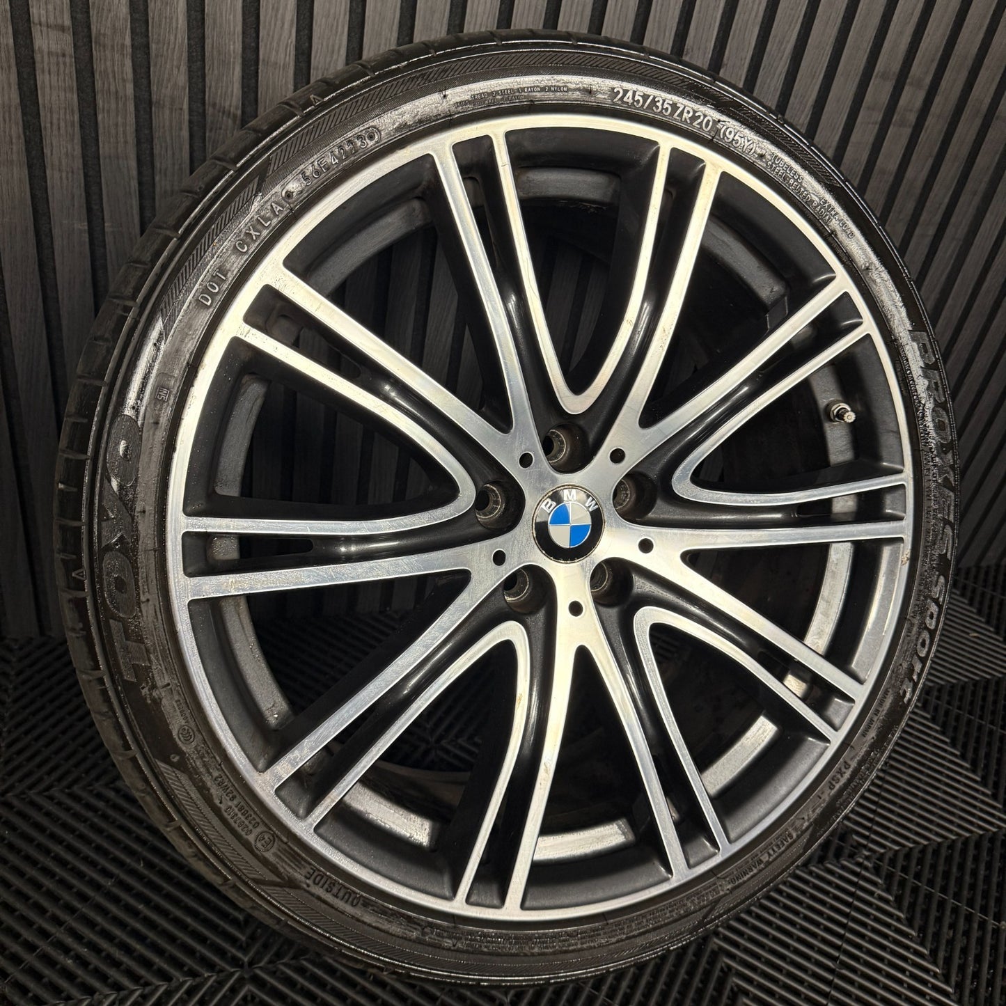 1X 20'' GENUINE BMW 5 SERIES 759 M G30 G31 SPORT ALLOY WHEEL FRONT 8053501