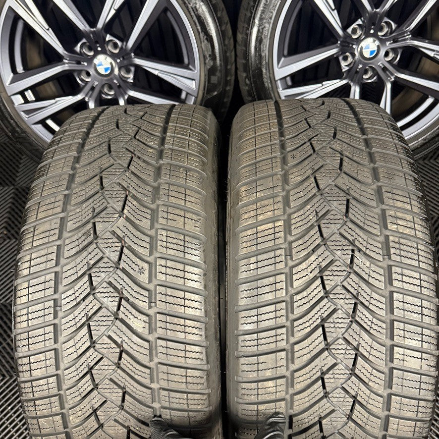 18'' GENUINE BMW 4 SERIES I4 853 G26 G22 G23 ALLOY WHEELS WINTER TYRES ALLOYS