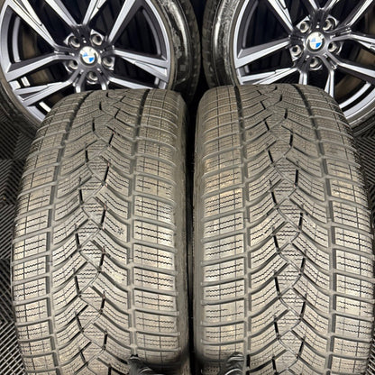 18'' GENUINE BMW 4 SERIES I4 853 G26 G22 G23 ALLOY WHEELS WINTER TYRES ALLOYS