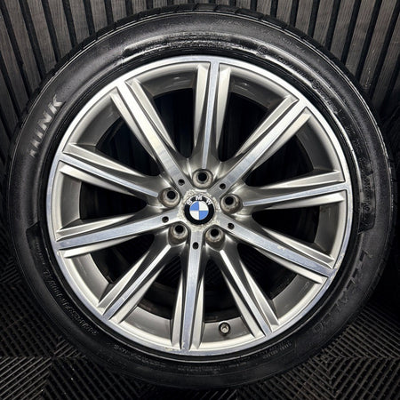 18" Bmw 5 Series 4 684 Grey Dc Sport G30 G31 Alloy Wheel Tyres 6874440 Genuine