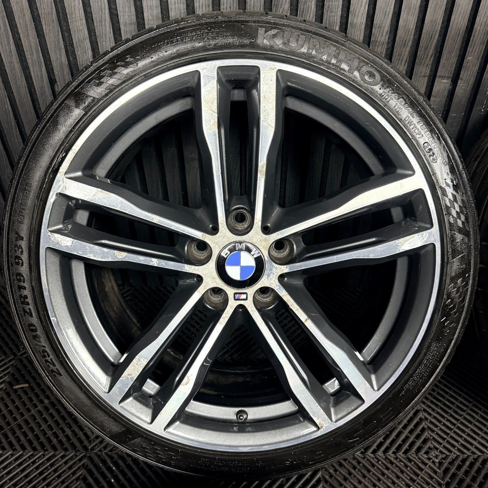 19" BMW 3 Series 704 Grey DC M Sport F30 F31 F32 E90 Alloy Wheels Tyres Genuine