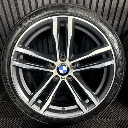 19" BMW 3 Series 704 Grey DC M Sport F30 F31 F32 E90 Alloy Wheels Tyres Genuine