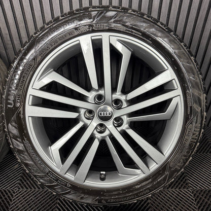20'' GENUINE AUDI Q5 5 TRIPLE SPOKE GREY SQ5 S LINE WHEEL TYRES ALLOY 80A601025F
