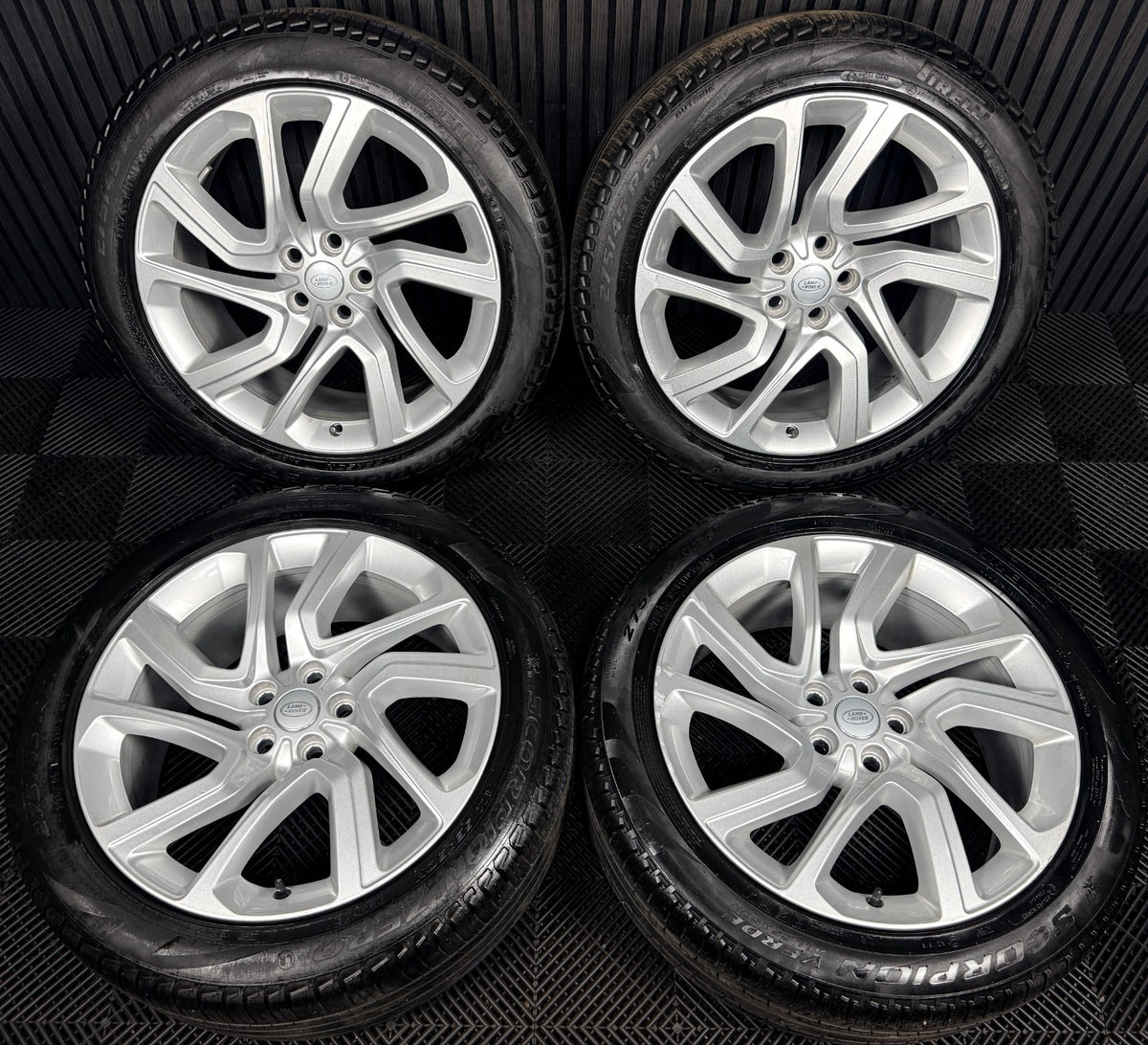 21" Range Rover Sport Land Discovery L494 Wheels Tyres Alloys JK621007BA Genuine