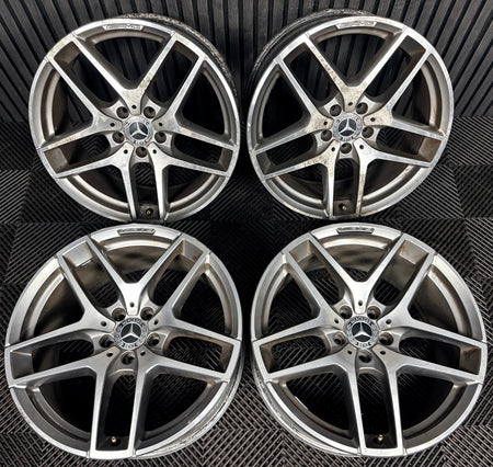 19'' Mercedes AMG GLC Coupe Sport Alloy Wheels A2534011800 A2534013100 Genuine
