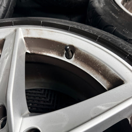 18" Audi A5 S Line Silver 5 Spoke Wheels Alloys Tyres 8W0601025BG Genuine