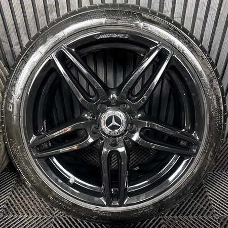 19'' Mercedes AMG E Class W213 Black Sport Alloy Wheels Tyres Alloys Genuine