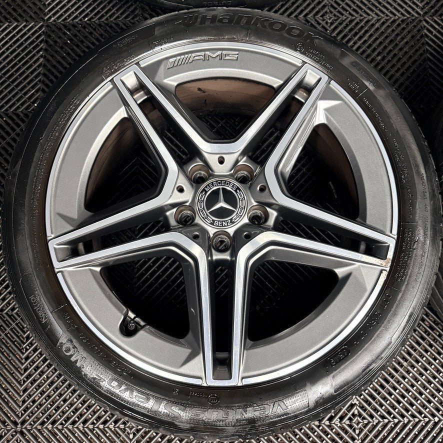 18'' Mercedes Amg A Class Cla B Alloy Wheels Tyres Alloys W177 Genuine