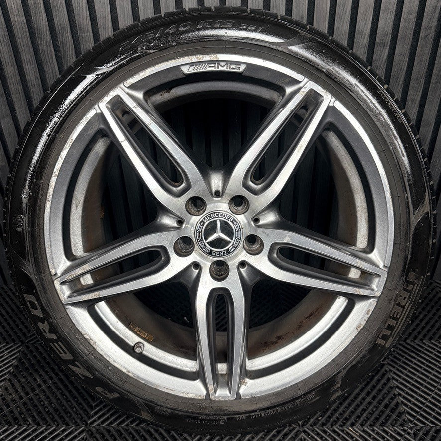 1X 19'' Mercedes AMG E Class Grey Alloy Wheel Front W213 A2134012000 Genuine