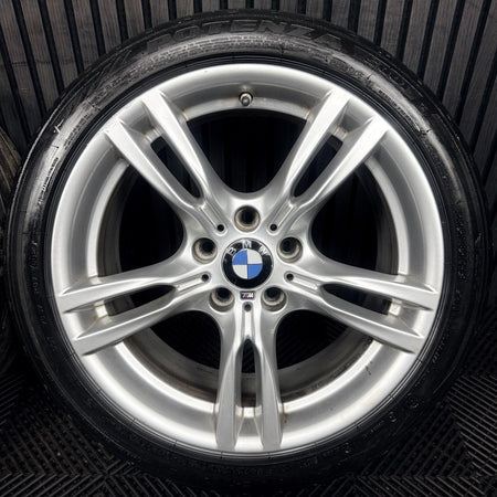 18" Bmw 3 Series 400 M Sport F30 F31 F32 F36 E90 E92 Alloy Tyres Wheels Genuine