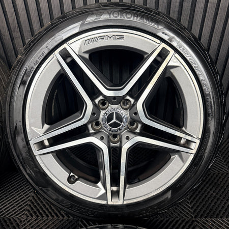 18'' Mercedes Amg A Class Cla B Alloy Wheels Tyres Alloys W177 Genuine