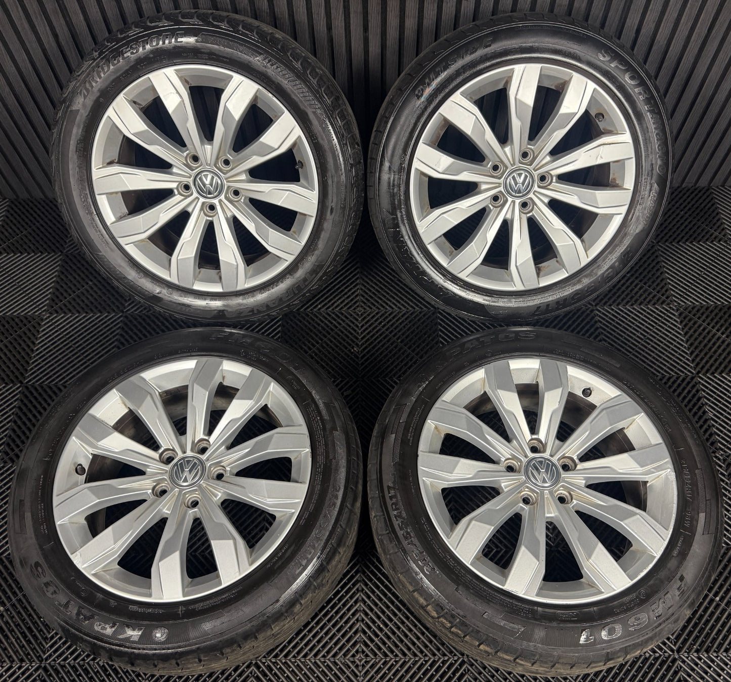 17'' GENUINE VW T-ROC ALLOY WHEELS TYRES ALLOYS KULMBACH 2GA601025A